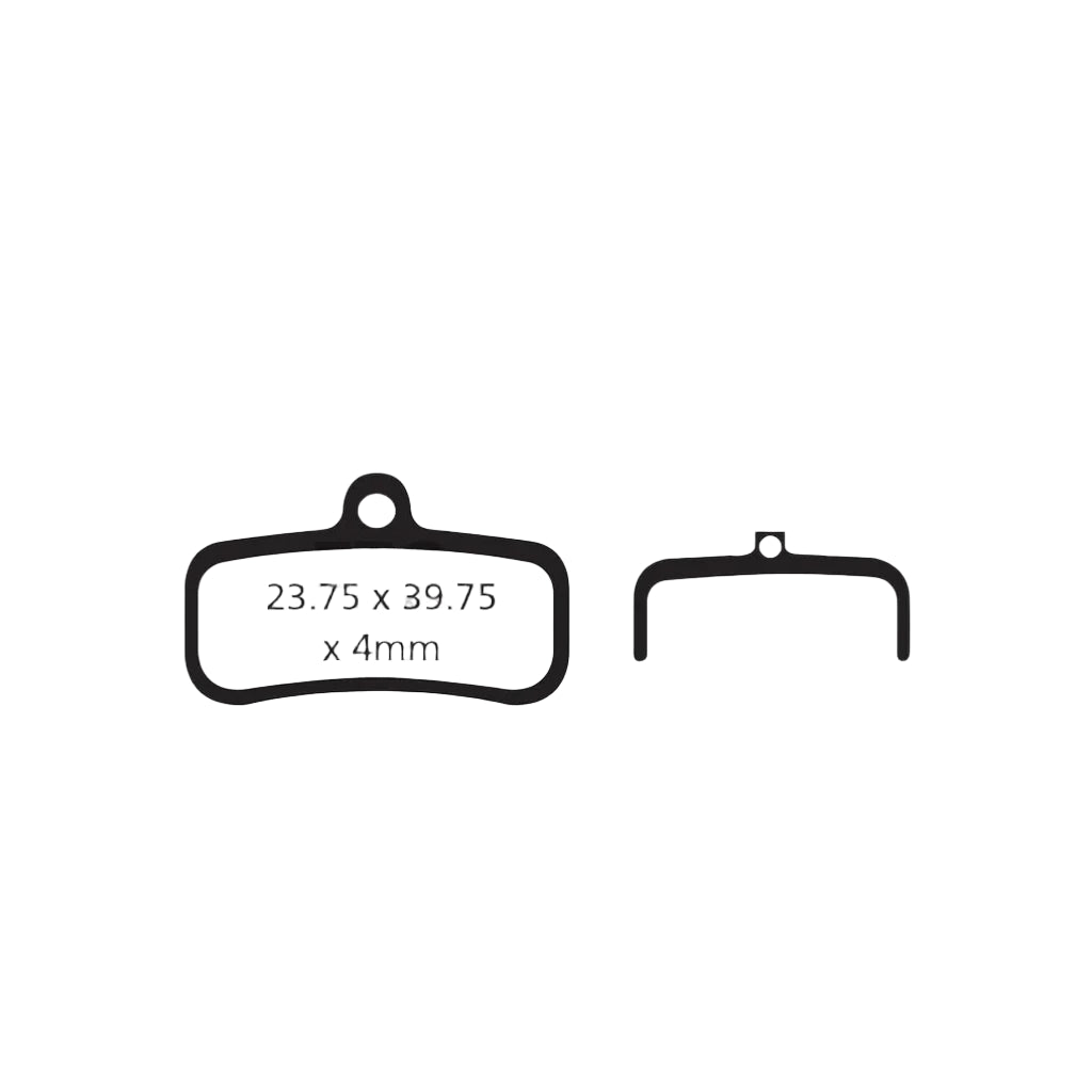 STACYC Replacement EBC Brake Pads for 18e/20eDrive