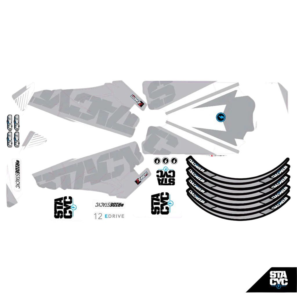 STACYC Graphic Kit - Electrify for 12eDrive and 16eDrive