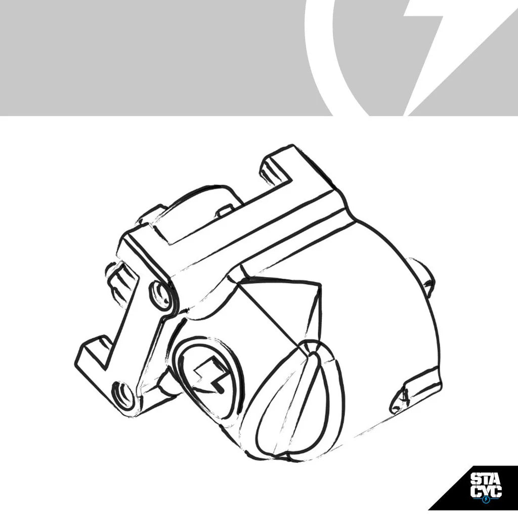 STACYC 90 Deg Gearbox Upgrade Kit for 12/16eDrive