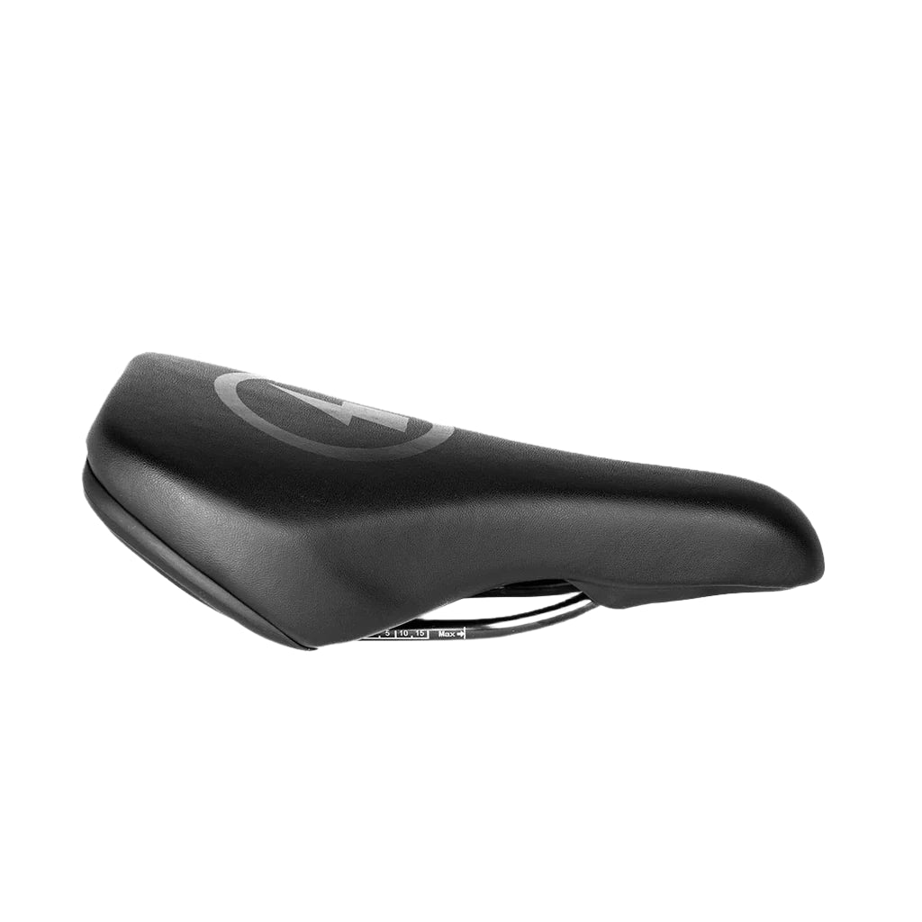 STACYC Bolt Logo Saddle - Black