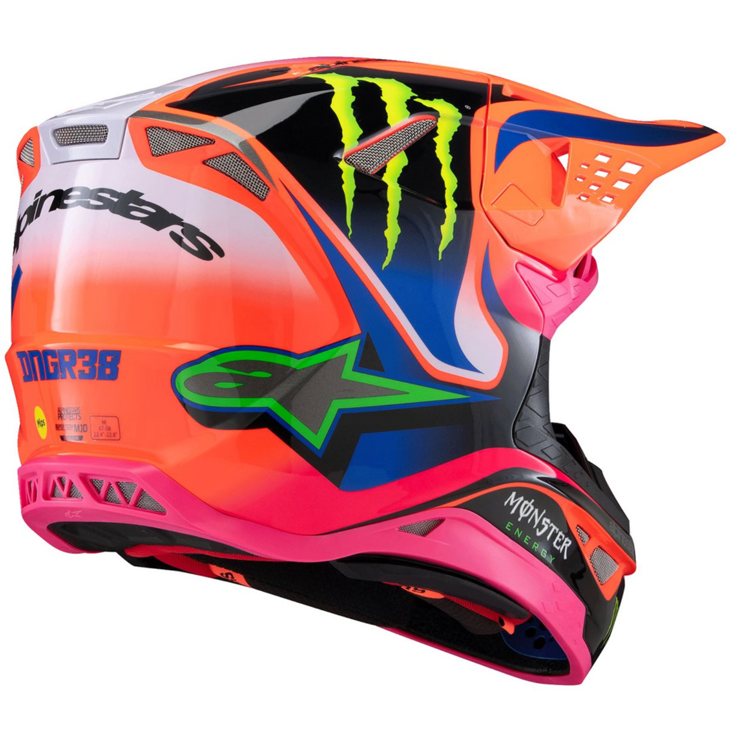Alpinestars Supertech M10 Deegan Monster Energy Helmet