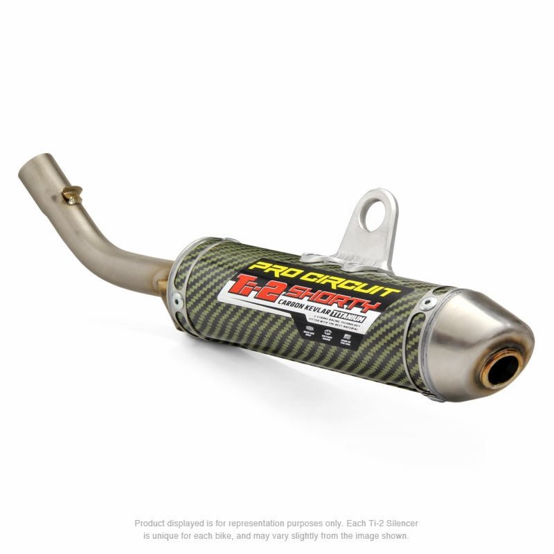 Pro Circuit 2016 KTM 125SX/150SX Ti - 2 R - 304 Kevlar 2 Stroke Silencer - Langston Motorsports - Pro Circuit