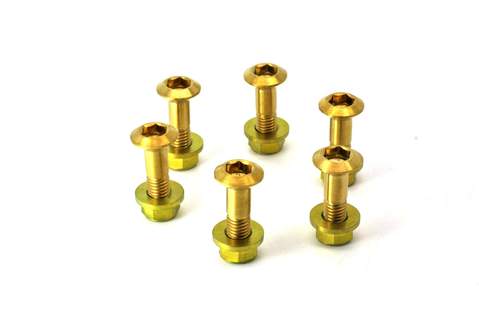 Titanium Sprocket Bolt Set - Langston Motorsports - Flo Motorsports