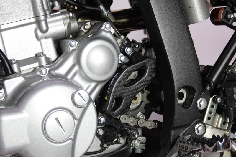Zeta Carbon Fiber Front Sprocket Drive Cover - Langston Motorsports - Zeta