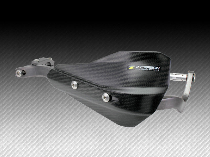 Zeta Carbon Fiber Hand Guard Shields for Armor Hand Guards - Langston Motorsports - Zeta
