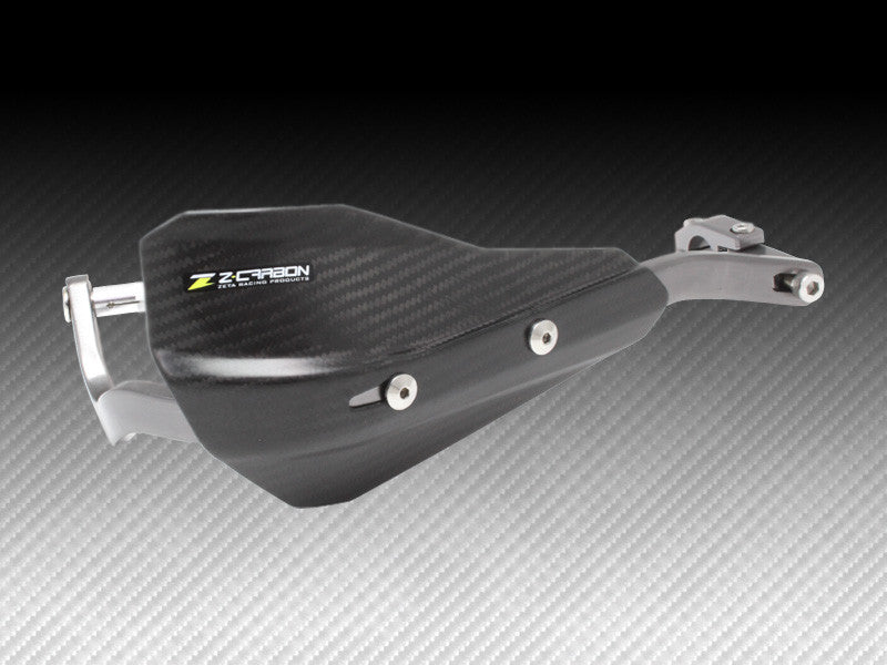 Zeta Carbon Fiber Hand Guard Shields for Armor Hand Guards - Langston Motorsports - Zeta