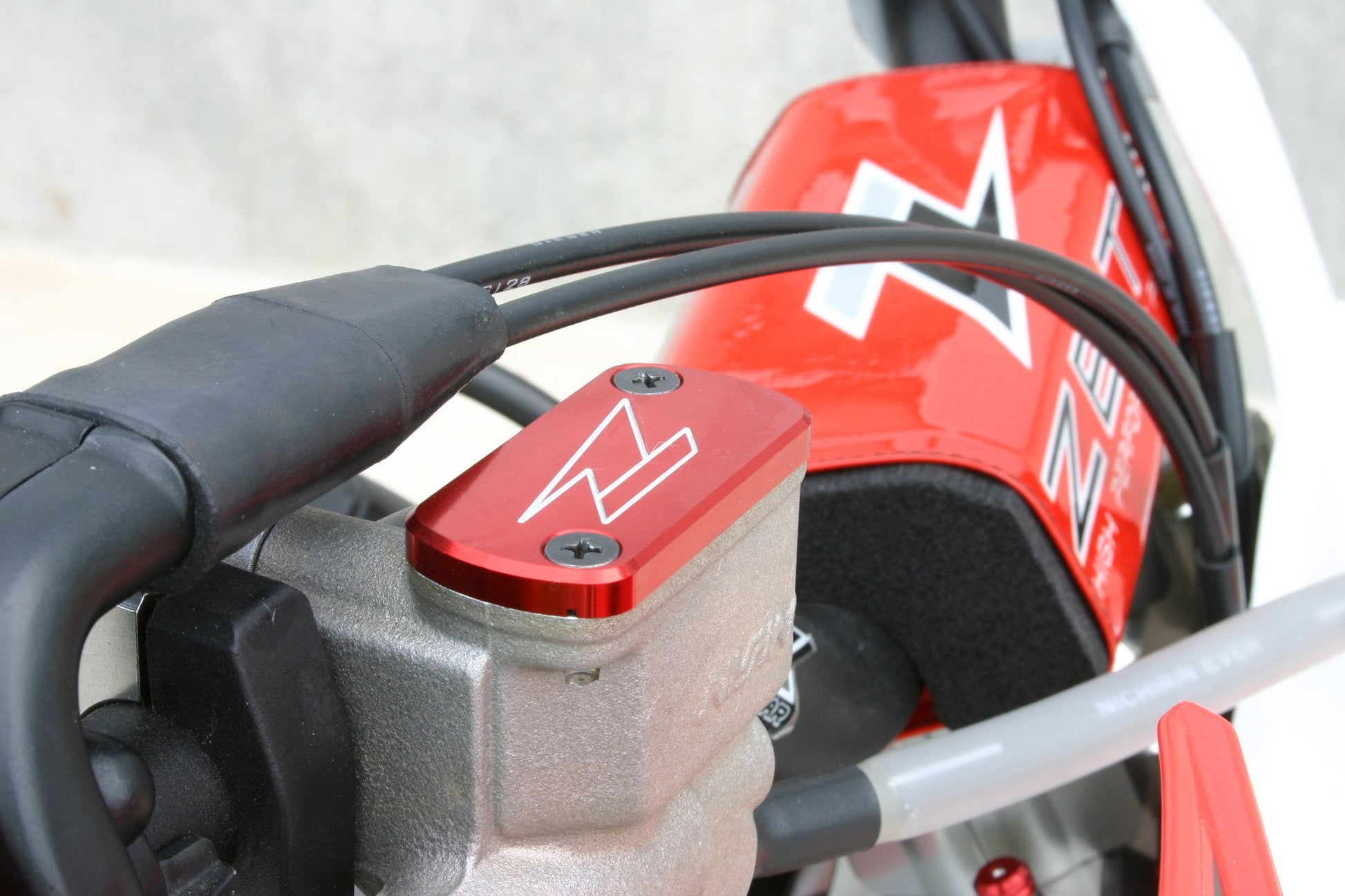 Zeta Light weight anodized colored Brake Reservoir cover - Langston Motorsports - Zeta