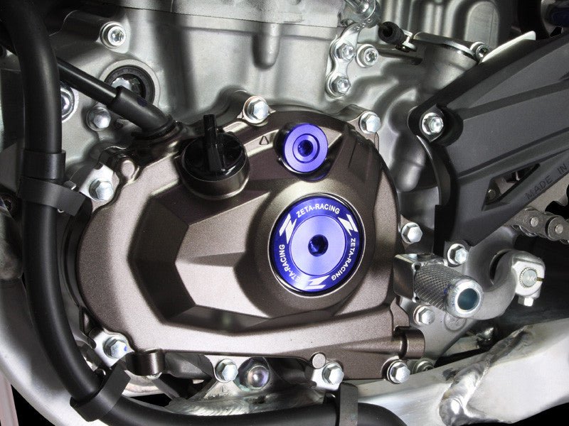 Zeta Light weight Anodized colored Engine Plugs - Langston Motorsports - Zeta