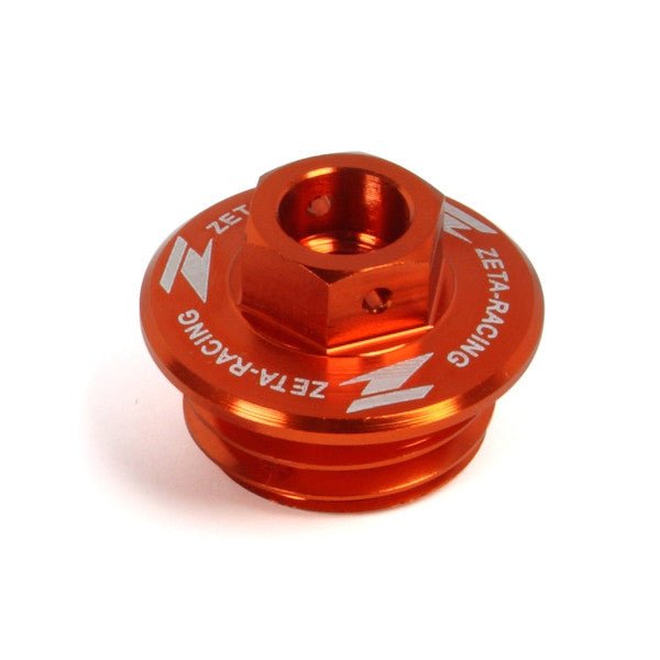Zeta Light weight colored Anodized Oil Filler Plug - Langston Motorsports - Zeta