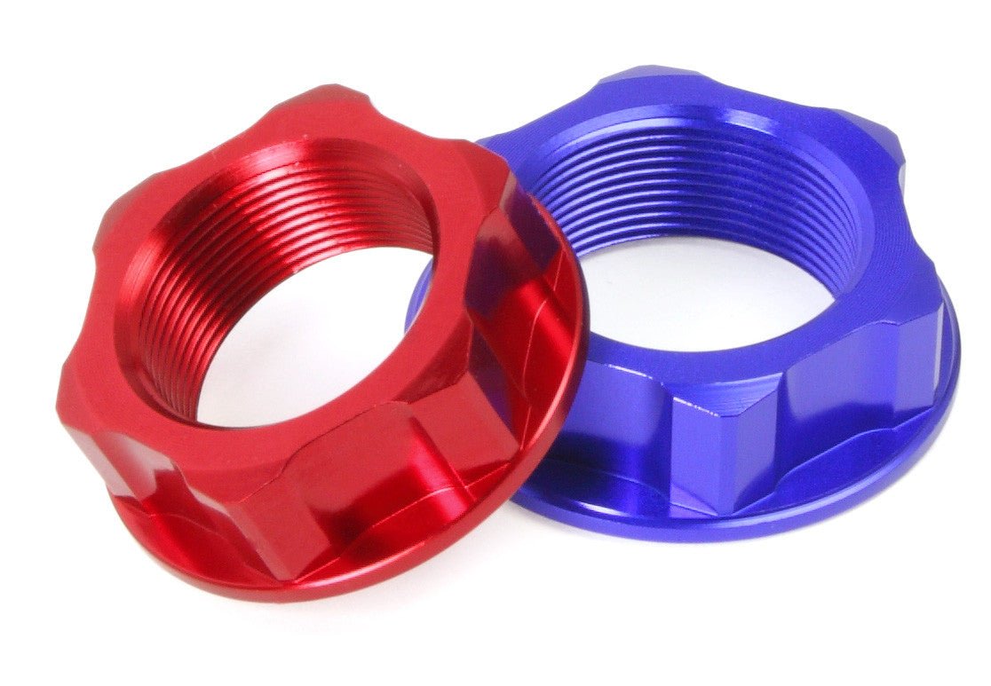 ZETA Aluminum Steering Stem Nut Cap ZE58-4132 – Blue Anodized, For Dirt Bikes