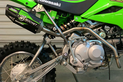 2010 - 2021 Kawasaki KLX110/L Full Chubby Exhaust - Langston Motorsports - Langston Motorsports