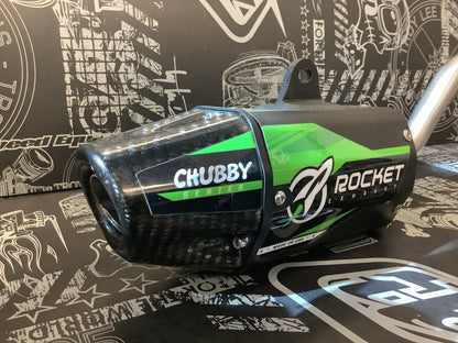 2010 - 2021 Kawasaki KLX110/L Full Chubby Exhaust - Langston Motorsports - Langston Motorsports