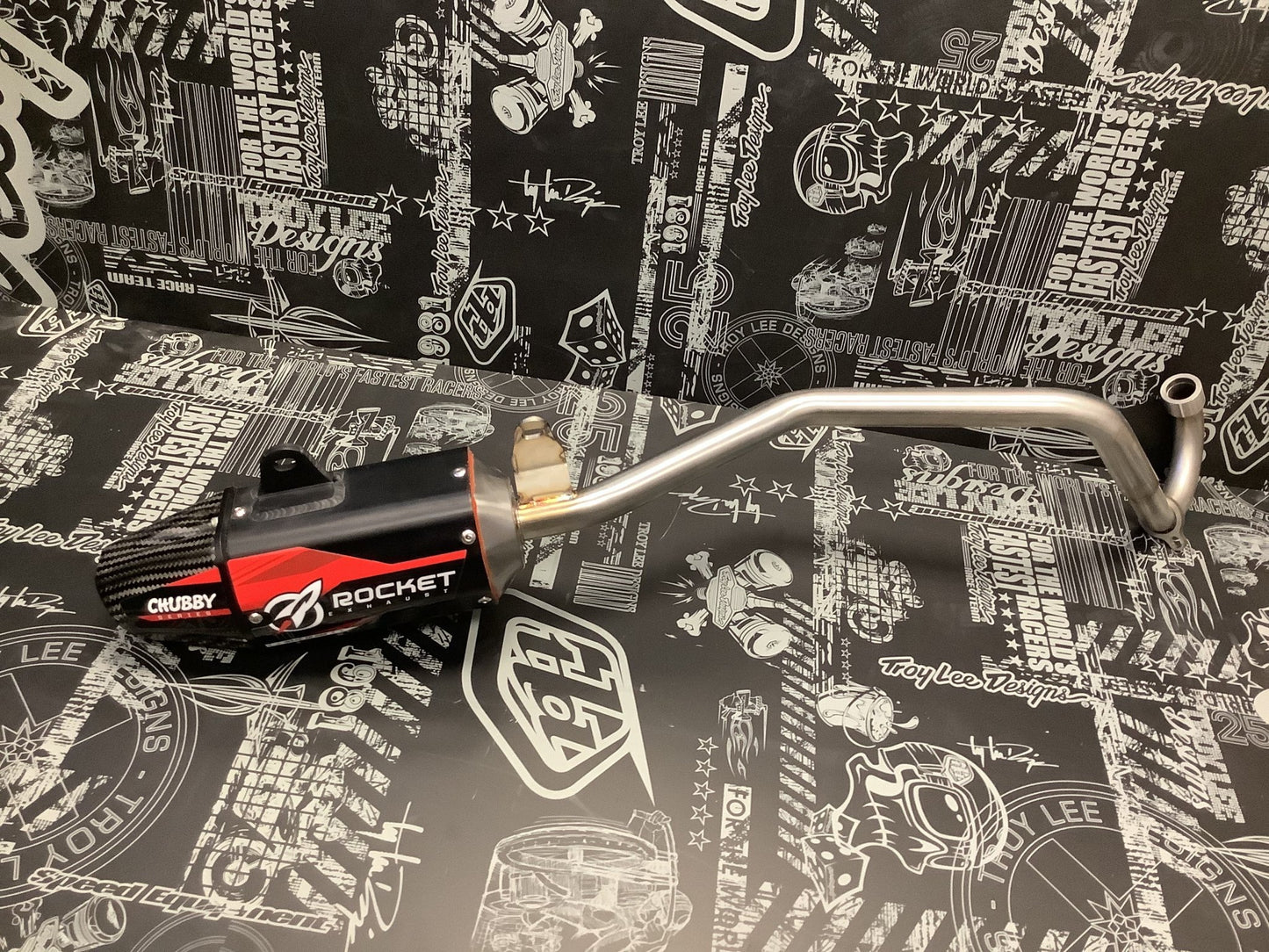 2019 - 2021 Honda CRF110 Full Chubby Exhaust - Langston Motorsports - Langston Motorsports