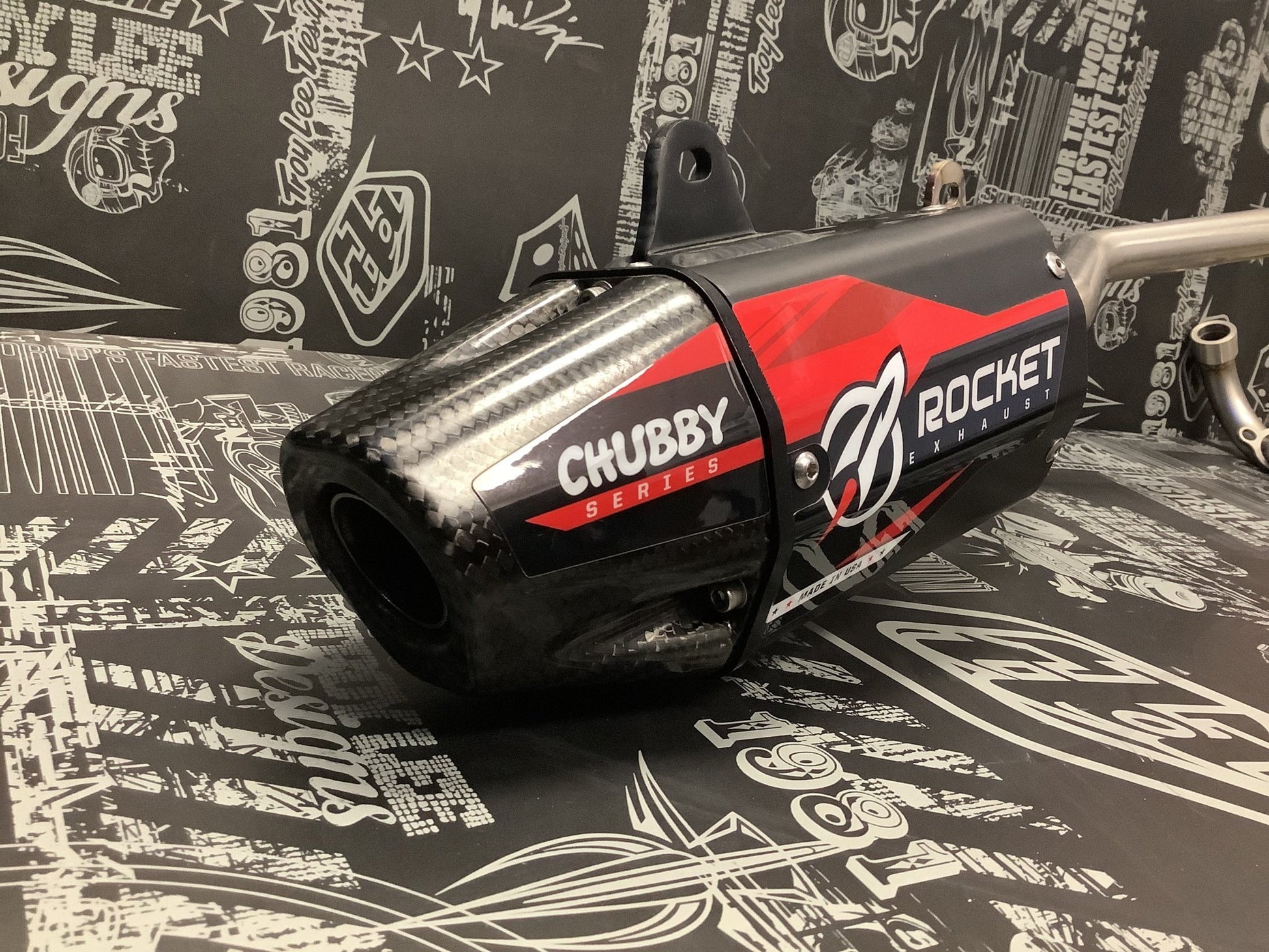 2019 - 2021 Honda CRF110 Full Chubby Exhaust - Langston Motorsports - Langston Motorsports