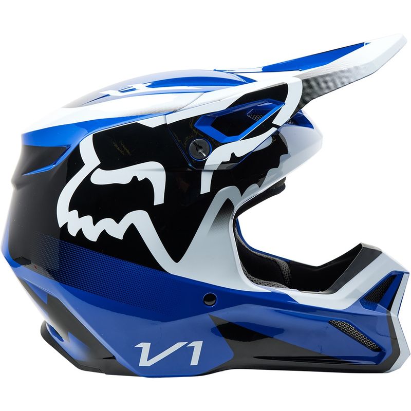 Fox Racing V1 Leed Helmet in Blue