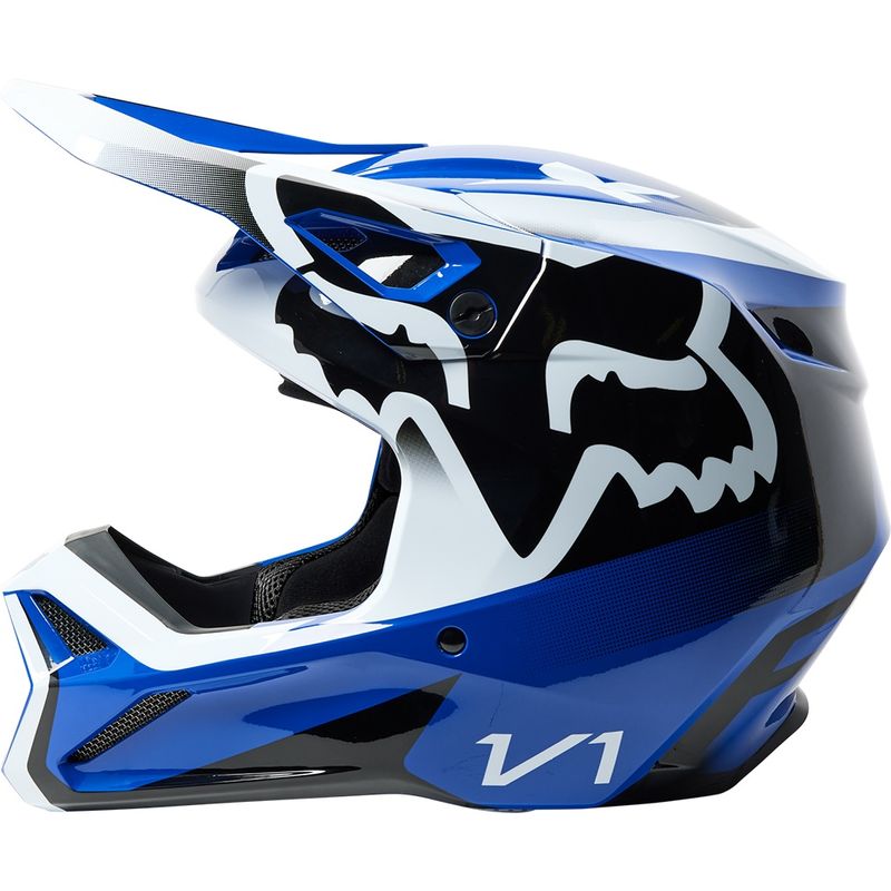 Fox Racing V1 Leed Helmet in Blue