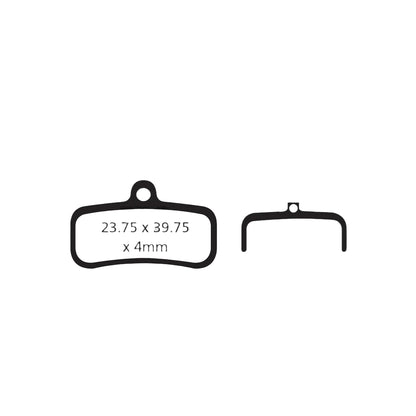 STACYC Replacement EBC Brake Pads for 18e/20eDrive