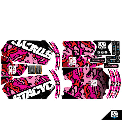 STACYC Graphic Kit - Brushed Camo for 12eDrive and 16eDrive