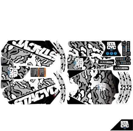 STACYC Graphic Kit - Brushed Camo for 12eDrive and 16eDrive