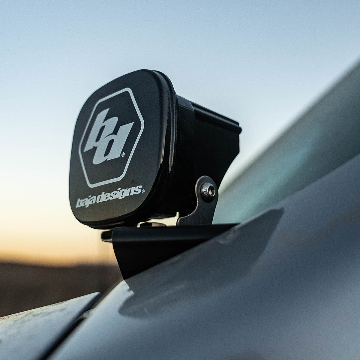 BAJA DESIGNS Squadron Single Rock Guard - BLACK