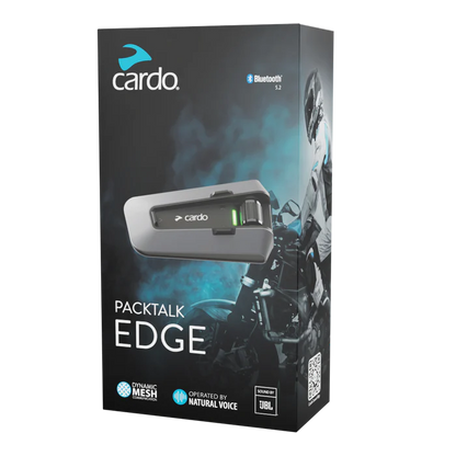 CARDO Packtalk Edge - Single – Langston Motorsports CARDO Packtalk Edge - Single – Langston Motorsports