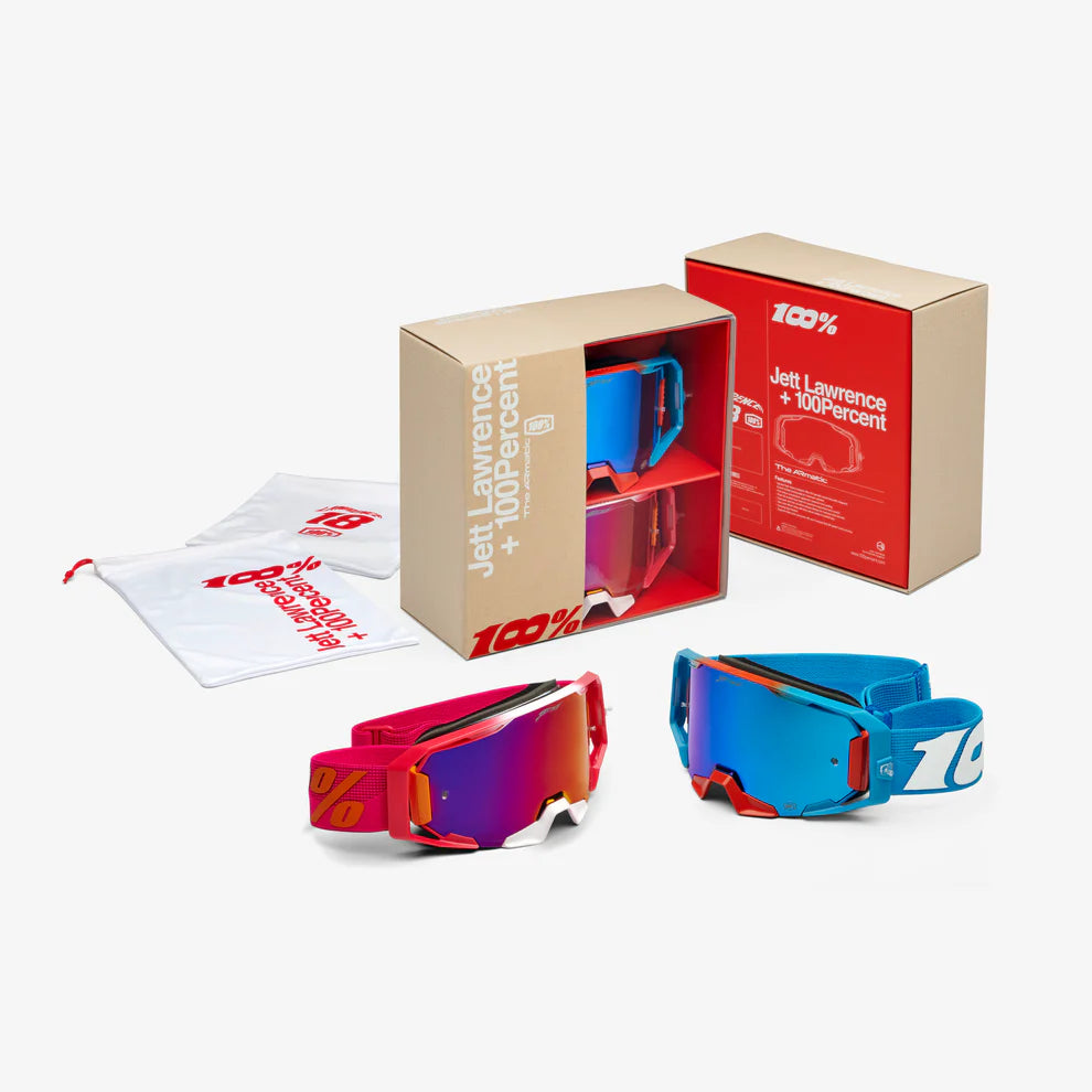 100% ARmatic LE Jett Lawrence Goggle Pack
