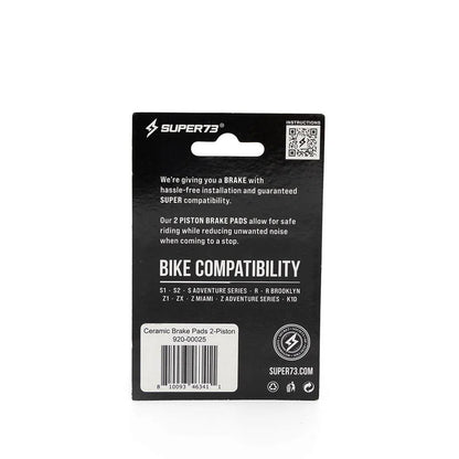 Super73 Ceramic Brake Pads 2-Piston