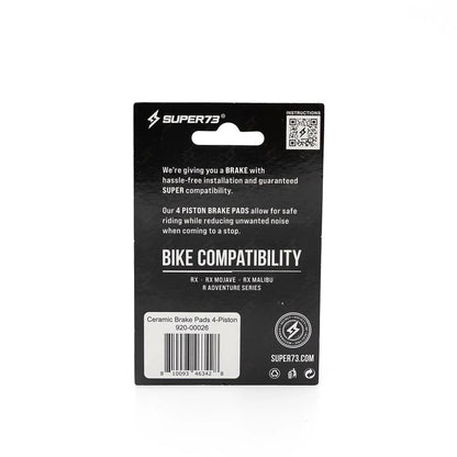 Super73 Ceramic Brake Pads 4-Piston