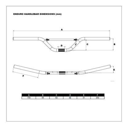 Super73 Enduro Low Rise Handlebar