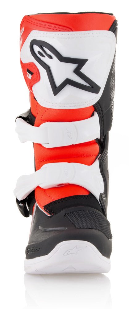 Alpinestars Tech 3S Kids Boots Black/White/Red - Langston Motorsports - Langston Motorsports