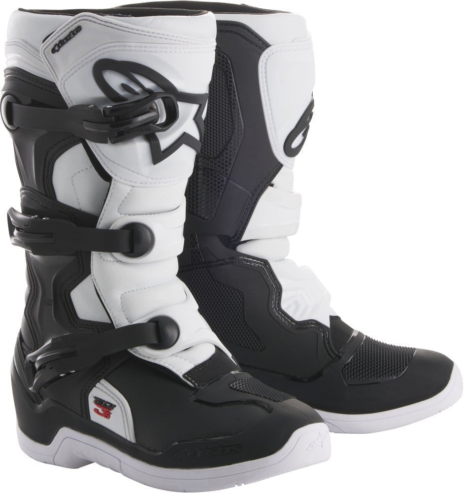 Alpinestars Tech 3S Youth Boots Black/White - Langston Motorsports - Langston Motorsports