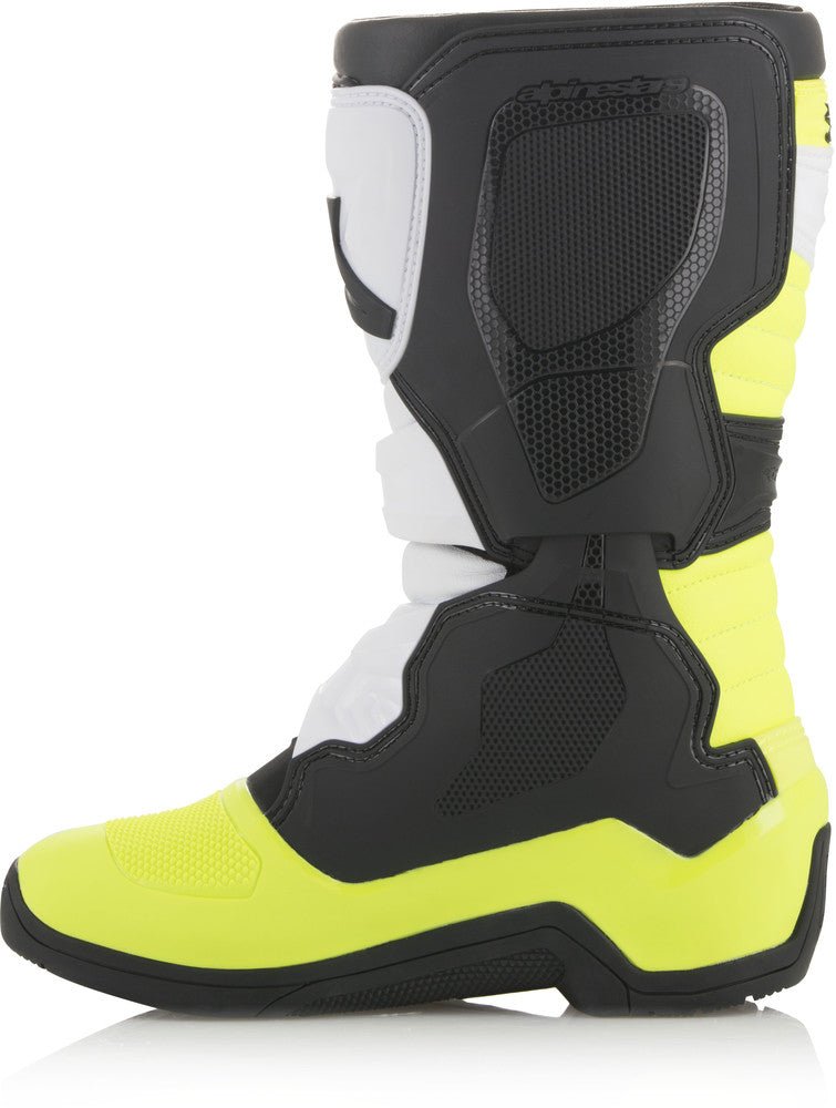 Alpinestars Tech 3S Youth Boots Black/White/Yellow - Langston Motorsports - Langston Motorsports