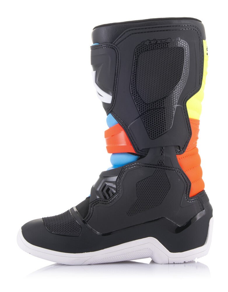 Alpinestars Tech3S Youth Boots Black/Yellow/Red - Langston Motorsports - Langston Motorsports