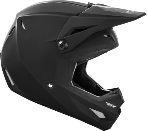 Fly Racing Kinetic Solid Helmet (Matte Black) - Langston Motorsports - Fly Racing