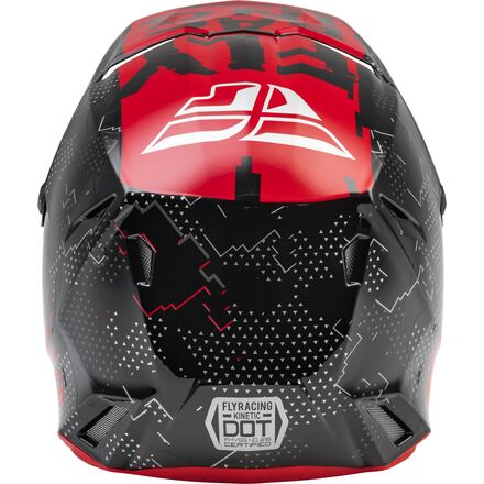 Fly Racing YOUTH KINETIC SCAN HELMET BLACK/RED - Langston Motorsports - Fly Racing