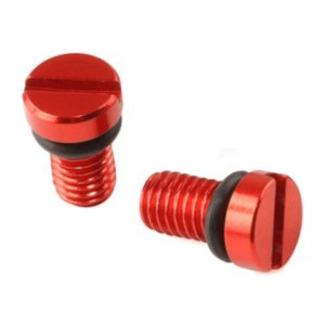 Front Fork Air Valve Cap Screw - Langston Motorsports - Zeta