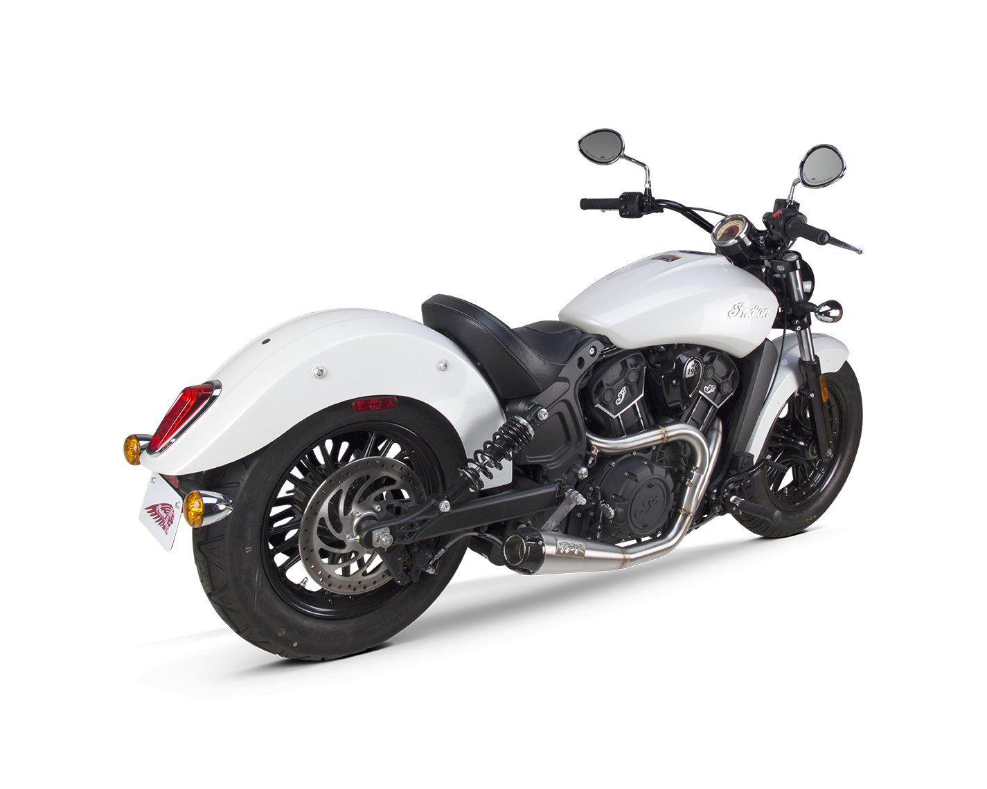 Indian Scout Full System Exhaust (2017) - Langston Motorsports - TBR