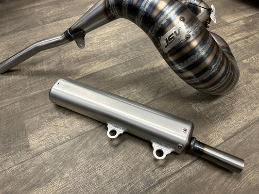 JSV KAWASAKI KX500 1988 - 2003 FULL EXHAUST SYSTEM - Langston Motorsports - Langston Motorsports