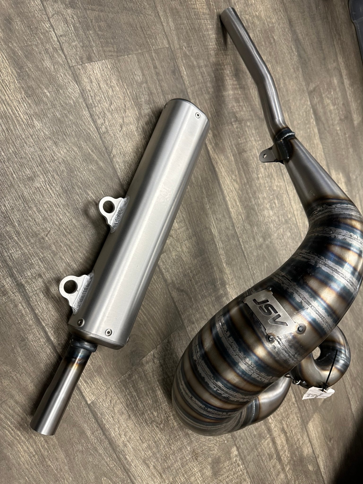 JSV KAWASAKI KX500 1988 - 2003 FULL EXHAUST SYSTEM - Langston Motorsports - Langston Motorsports