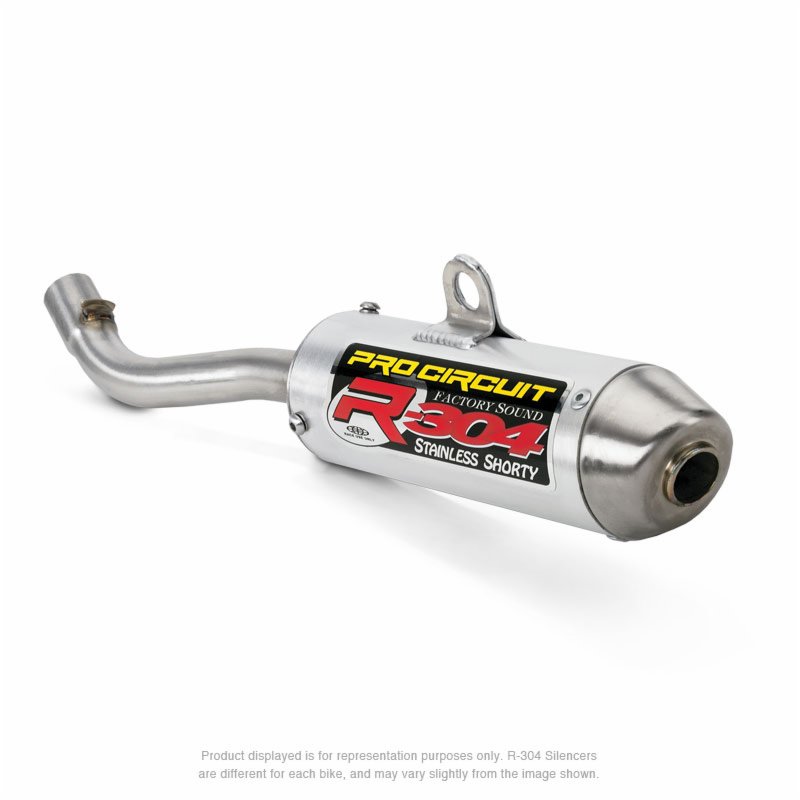 Pro Circuit Honda CR250R R - 304 2 Stroke Silencer 2004 - 2007 - Langston Motorsports - Pro Circuit