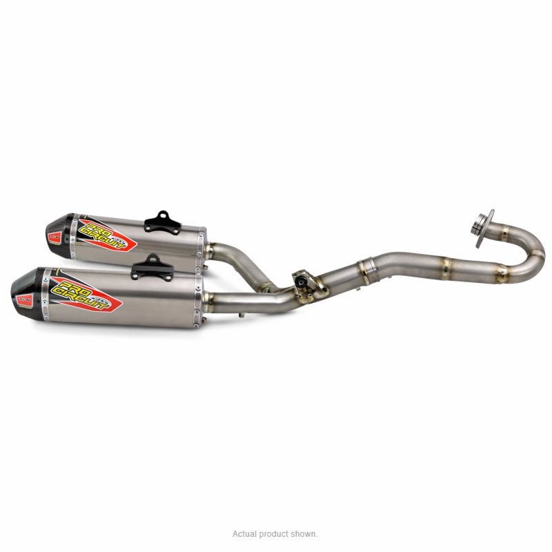 Pro Circuit Honda CRF450R Ti - 6 Titanium Dual Exhaust System 2015 - 2016 - Langston Motorsports - Pro Circuit