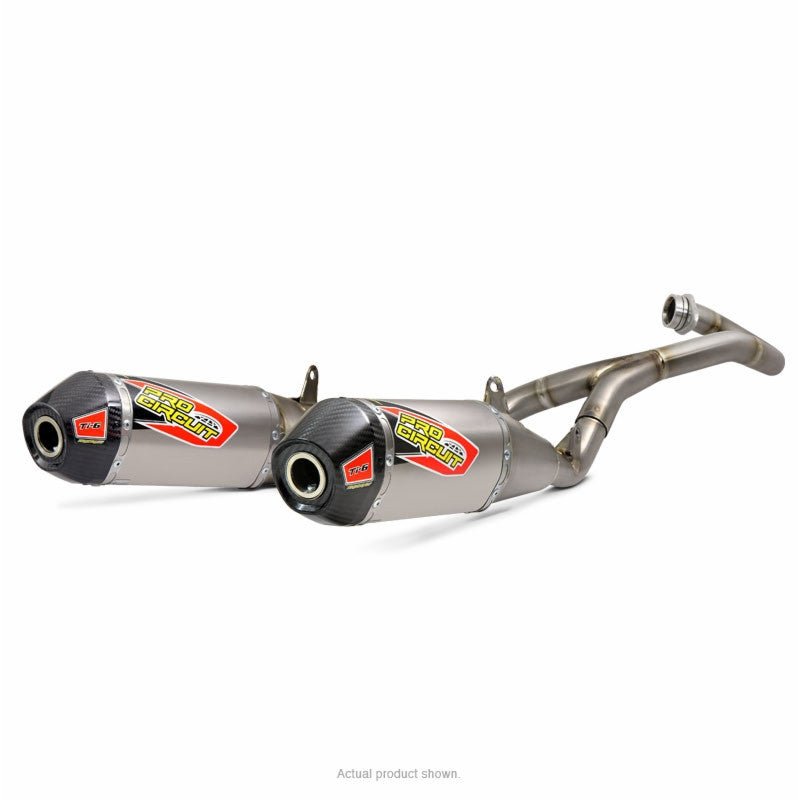 Pro Circuit Honda CRF450R/RX Ti - 6 Titanium Dual Exhaust System 2017 - Langston Motorsports - Pro Circuit