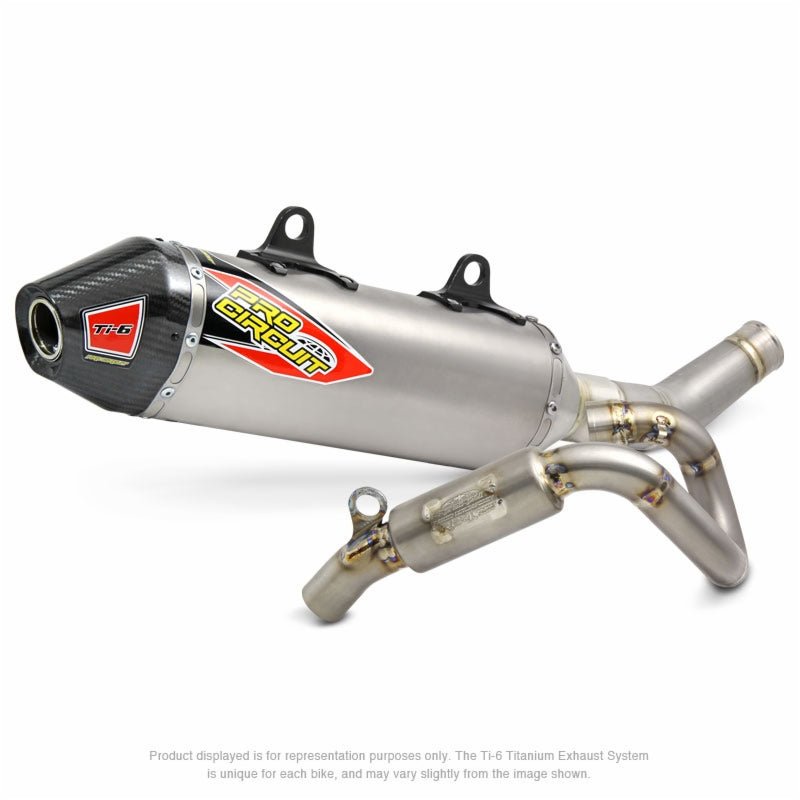 Pro Circuit KTM/Husky Ti - 6 Titanium Exhaust System 250SX - F and FC250 2017 - 2018 - Langston Motorsports - Pro Circuit