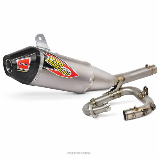 Pro Circuit Yamaha YZ250F Ti - 6 Titanium Exhaust System 2014 - 2016 - Langston Motorsports - Pro Circuit