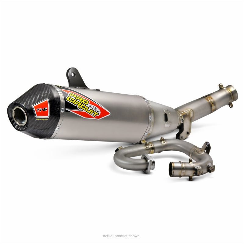 Pro Circuit Yamaha YZ250F Ti - 6 Titanium Exhaust System 2017 - 2018 - Langston Motorsports - Pro Circuit