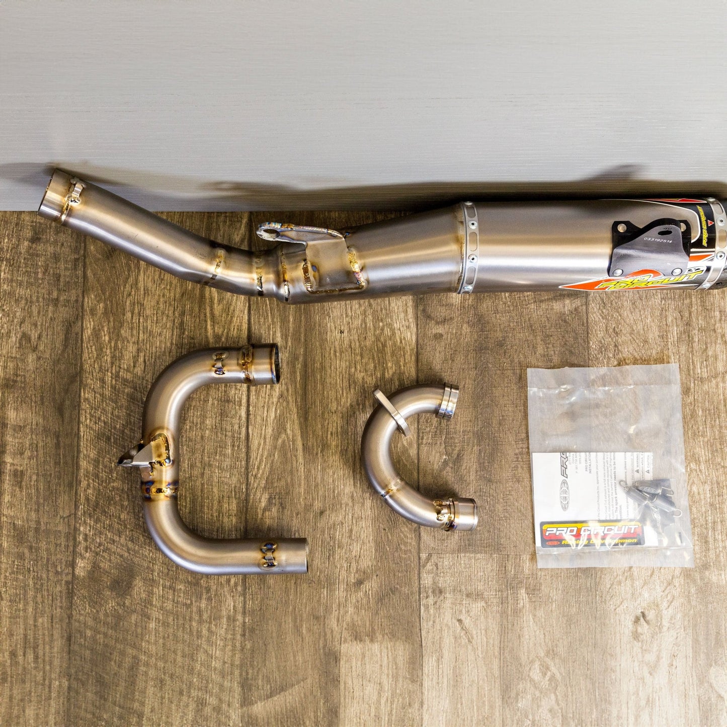 Pro Circuit Yamaha YZ250F/X Ti - 6 Titanium Exhaust System 2019 - 2024 - Langston Motorsports - Pro Circuit