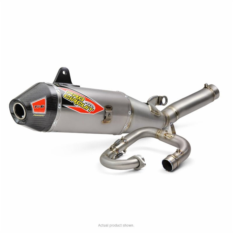 Pro Circuit Yamaha YZ250F/X Ti - 6 Titanium Exhaust System 2019 - 2024 - Langston Motorsports - Pro Circuit