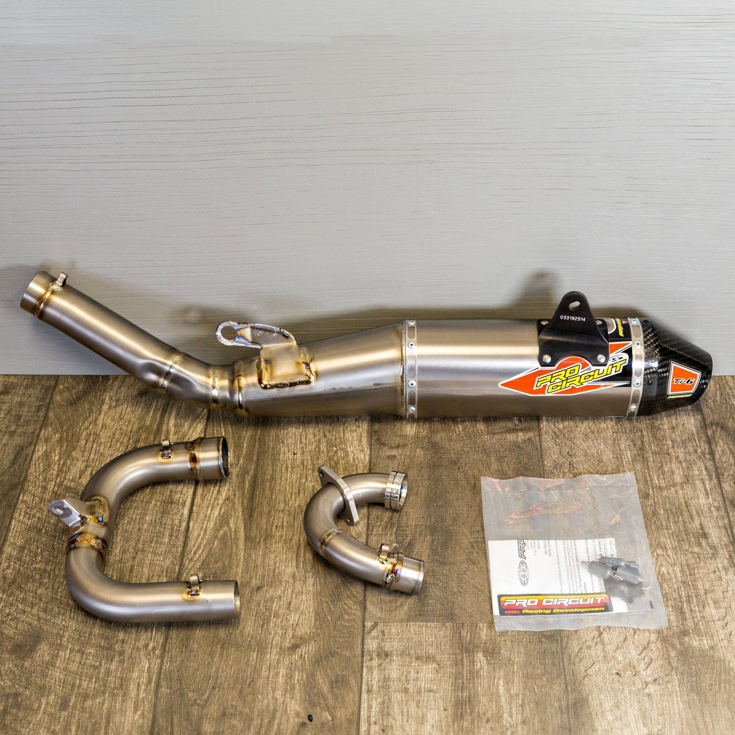 Pro Circuit Yamaha YZ250F/X Ti - 6 Titanium Exhaust System 2019 - 2024 - Langston Motorsports - Pro Circuit