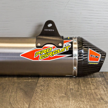 Pro Circuit Yamaha YZ250F/X Ti - 6 Titanium Exhaust System 2019 - 2024 - Langston Motorsports - Pro Circuit