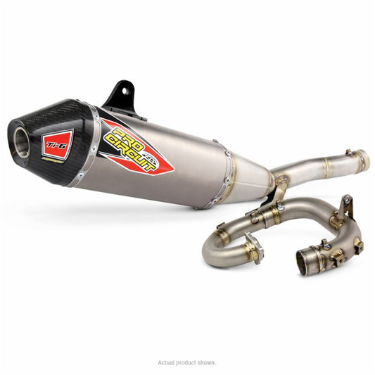 Pro Circuit Yamaha YZ450F Ti - 6 Titanium Exhaust System 2014 - 2017 - Langston Motorsports - Pro Circuit